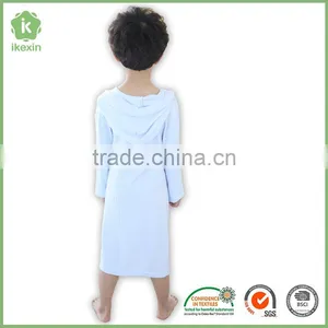Organic Whip Stitch Cute Smooth Kids Animal Bathrobe thumbnail-3