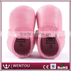 Wholesale Personalized Leather Baby Moccasins thumbnail-4