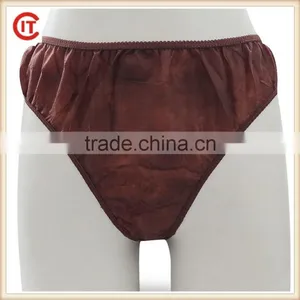 Female Coffee Color Disposable Hospital Panties thumbnail-1