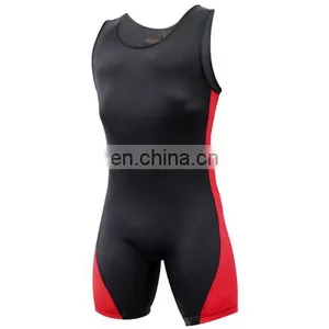 Custom Logo Mens Wrestling Singlet's uk thumbnail-3