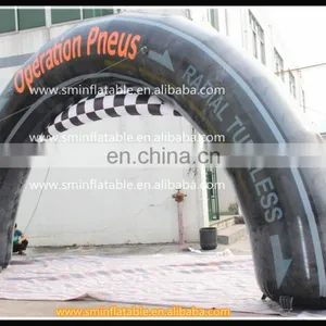Custom Inflatable Arch,black Advertising Archway,cheap Inflatable Entrance Gates for Sale thumbnail-3
