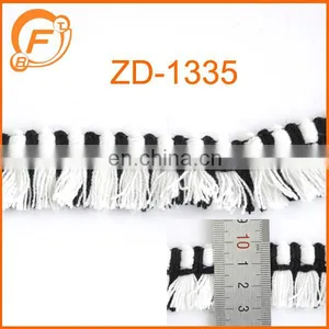 3cm Black and White Color Tassel Cord for Women thumbnail-1