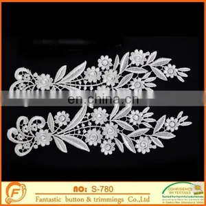 Summer White Flower Neck Collar for Women Dress thumbnail-3