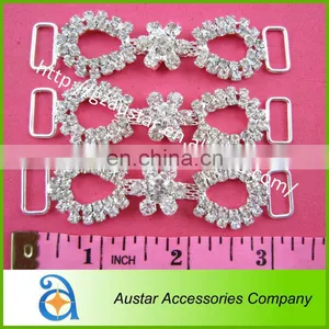 Fashion Flower Bikini Swimwear Rhinestone Ornament for Ladies Bikini Straps thumbnail-1