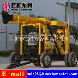 XYX-3 Wheel Hydraulic Rotary Water Well Drilling Machine With High Efficiency thumbnail-1