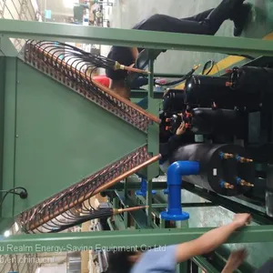 380v 125kw Health Silent Work Split Air Source Heat Pump for Hotel Big Pool thumbnail-3