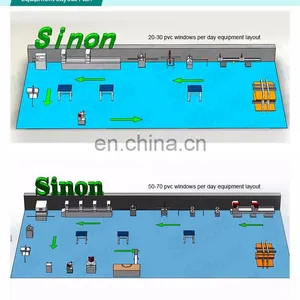 CNC Automatic 3 Tools PVC Window Corner Processing Machine thumbnail-5