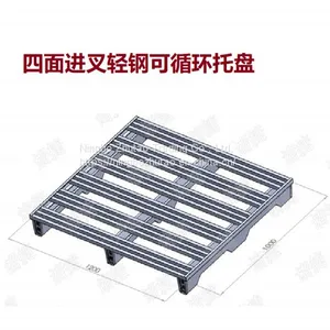 Galvanized Customized Warehouse Storage Steel Metal Pallet thumbnail-2