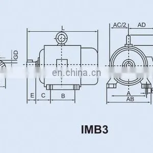 Electric Motor Y Series Induction Motor Servo Motor Drilling Machines thumbnail-4