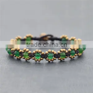 2016 Wax Cord Flower Bracelet Arm String XE09-0212 thumbnail-5
