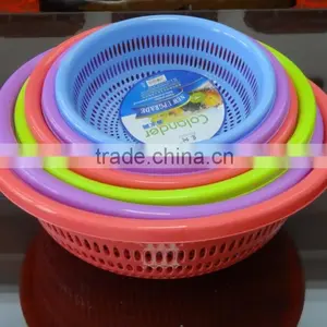 Plastic Vegetable Fruit Colander With Sieve in Kitchen thumbnail-2