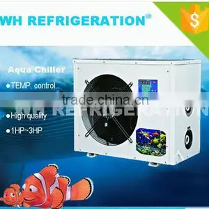 1HP Small Seawater Cooled Aquarium Heating Cooling Water Chiller Unit Price thumbnail-1