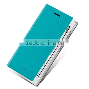 MOFi Case Celular Housing for Huawei Ascend G6, Mobile Handset Coque Flip Leather Back Cover for Huawei G6 thumbnail-5