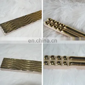 Listello Gold Filled Pencil Border Tile for Bathrooms thumbnail-5
