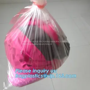 Water Soluble Laundry Wash Bag for Hospital Hotel, Hotel Plastic Laundry Bag Industrial Laundry Bag, Biodegradable Water thumbnail-5