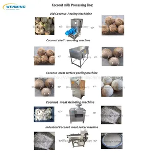 Coconut Milk Procution Line Coconut Machines Coconut Milk Extractor Machines Coconut Milk Machine thumbnail-4