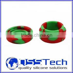 High Quality 7ml Customized Small Fiberglass Baking Mat/ Oil Dab Wax Container/ Silicone Wax and Oil Container thumbnail-1