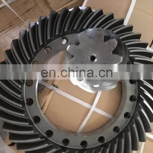 XCMG LW188 LW300 LW500 Wheel Loader Spiral Drive Axle Bevel Gear 275100167 DA1170.3-7 thumbnail-5