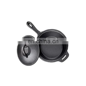 Outdoor Camping Cast Iron Cookware Set thumbnail-3