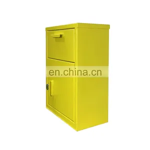 Parcel Drop Box Freestanding Mailbox Lockable For Package Delivery Storage thumbnail-5