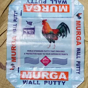 Empty Tile Adhesive Bags 20 kg Gypsum Powder Gram Flour Packaging Pasted Valve Paper Bag thumbnail-1