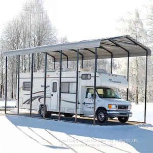 Hot Sell China Steel Structure Building Garage Customized and Prefabricated Garage thumbnail-5