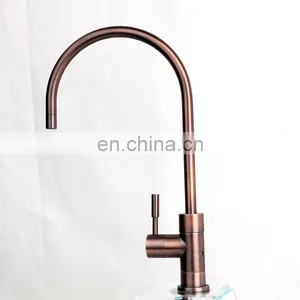 American Style Water Filter Faucet Red Bronze Kitchen and Drinking Faucet thumbnail-4