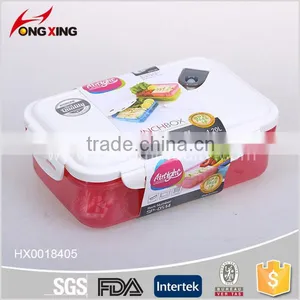 BPA Free Foodgrade Kids Plastic Lunch Box,include Spoon and Fork thumbnail-1