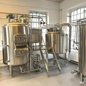 3HL 5HL 10HL Three Vessel Company Brewhouse Steam Heated thumbnail-1