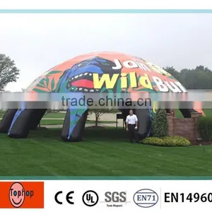 2015 Hot Sale 32OZ Pvc Tarpualin 100% Air Sealed Inflatable Car Tent thumbnail-6