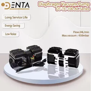 Energy Saving 220v Medical/Dental Electric Diaphragm TC-100AC Vacuum Pump Autoclave Sterilizer Motor 30L/ 24L/min Vacuum Flow thumbnail-1