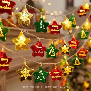 Wholesale Metallic Ball Xmas Lights - 20LED Strings, for Home & Mall Christmas Decor thumbnail-2