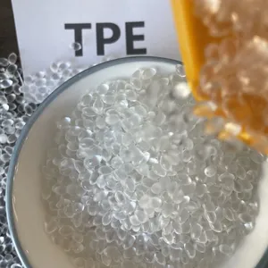 High Transparency TPE Plastic - Medical Grade Soft Rubber Material//High Fluidity TPE Granules - Fast Molding for Complex Parts thumbnail-1