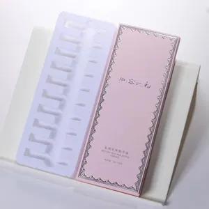 Embossed Cardboard Box Skin Care Packaging Luxury Paper Boxes thumbnail-2