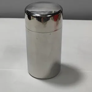Stainless Steel Tea Canister, 304 Stainless Steel Coffee Airtight Canister, Portable Outdoor Airtight Container thumbnail-5