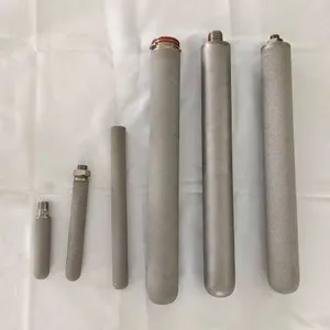 Titanium Filter Rod 50 Micron 50mm OD 800mm Length SS304 Jacket Included thumbnail-5