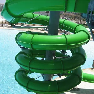 Water Park Equipment Manufacturer, Large Slides, Open Slides, Body Slides, Fiberglass thumbnail-1