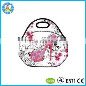 Christmas Design Neoprene Food Container With Adjustable Detachable Strap thumbnail-4