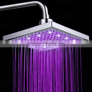 LED Overhead Rain Shower, LED Light Shower Head, Rain Shower Head Ceiling thumbnail-2