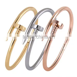 Wholesale Latest Design High Quality Chain Simple Cool Stainless Steel Bracelet for Women thumbnail-6