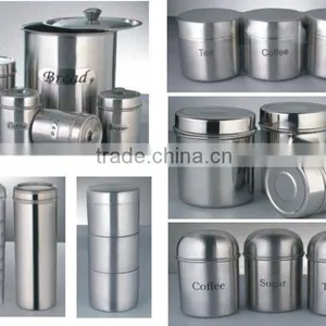 Stainless Steel Canisters thumbnail-1