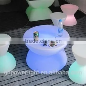 PE Plastic Bar Table With LED Lights and Remote 6040D thumbnail-3