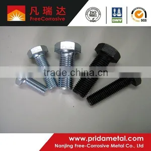 Black Bolt Carbon Steel DIN933 BOLT thumbnail-1