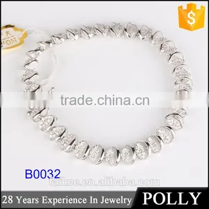 Fashion 925 Sterling Silver Bracelet 925 Charms thumbnail-2