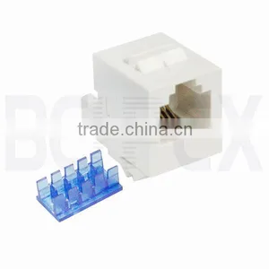 RJ45 Cat 6 Keystone Jack Network Ethernet Connector Punch Down 8P8C thumbnail-2