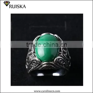 Caroline Fashion Vintage Filigree Single Stone Ring Designs thumbnail-1