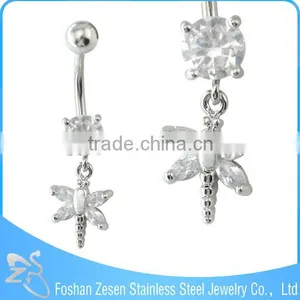 BR01819 China Manufacturer Surgical Steel Free Samples Animal Elephant Navel Piercing thumbnail-3