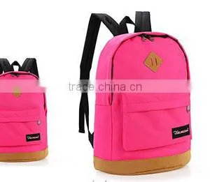 Fashion Canvas Backpack for Students Leisure Shoulder Bag With 1pc/opp Bag thumbnail-3