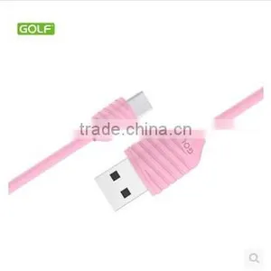 GOLF 2.1A Pineapple Series Micro Usb Cable for Android Phone 1m Quick Charge and Data Pinepple Cable for Micro Device thumbnail-3