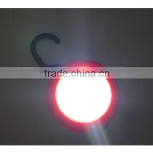 360 Degree Hooking Magnet COB Round Portable LED Battery Work Light thumbnail-3